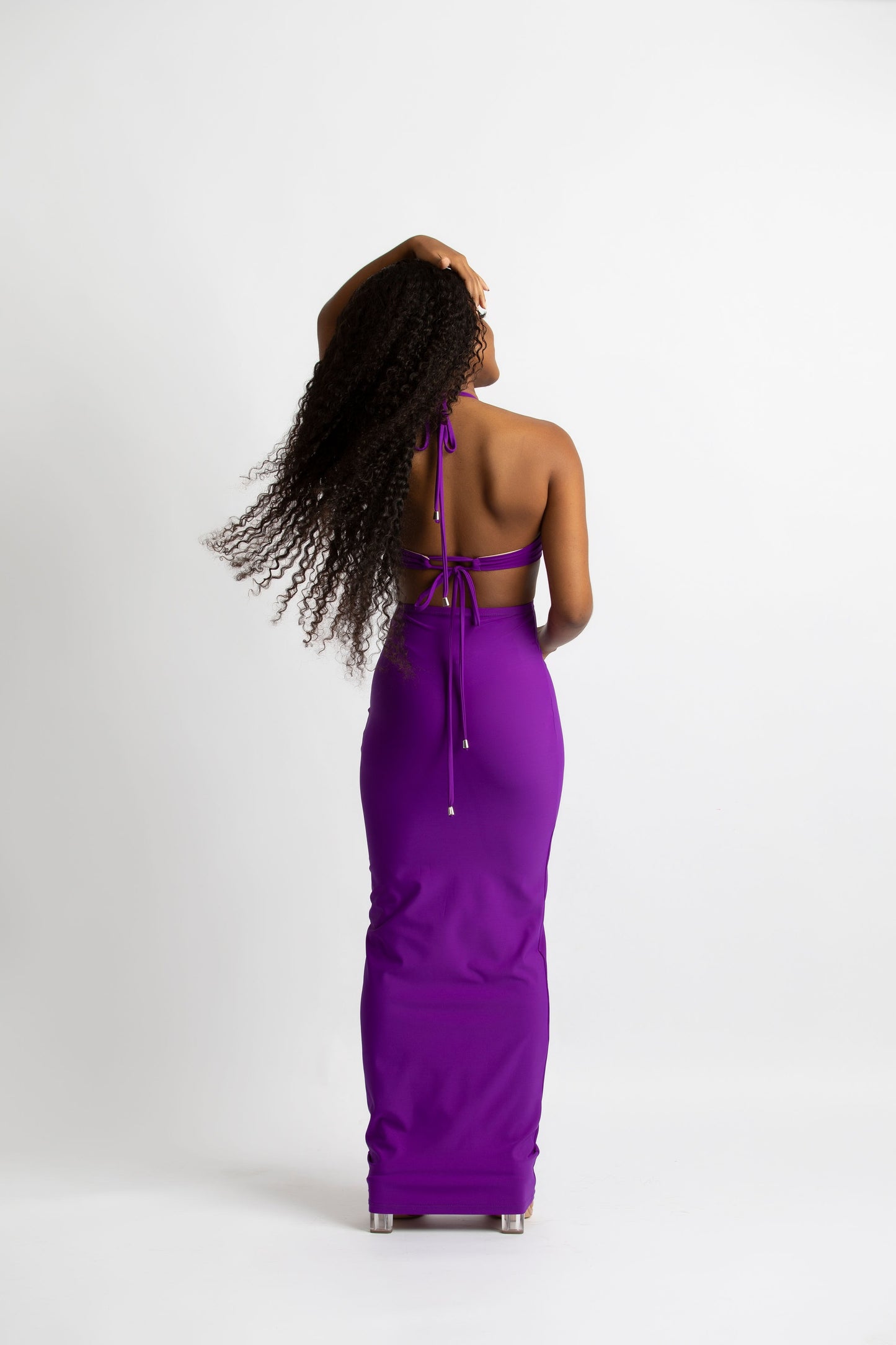 SABRINA MAXI DRESS IN PURPLE