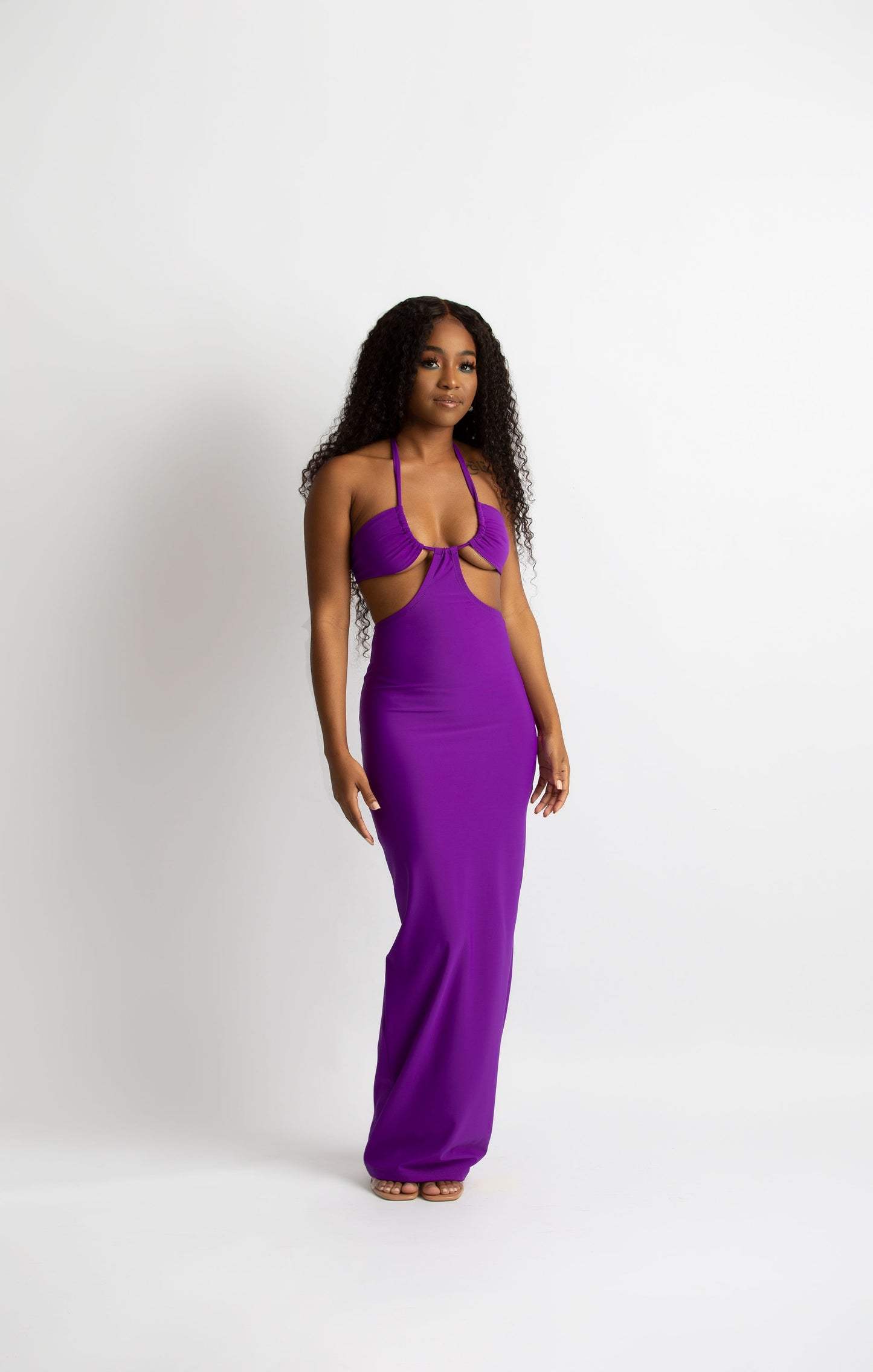 SABRINA MAXI DRESS IN PURPLE