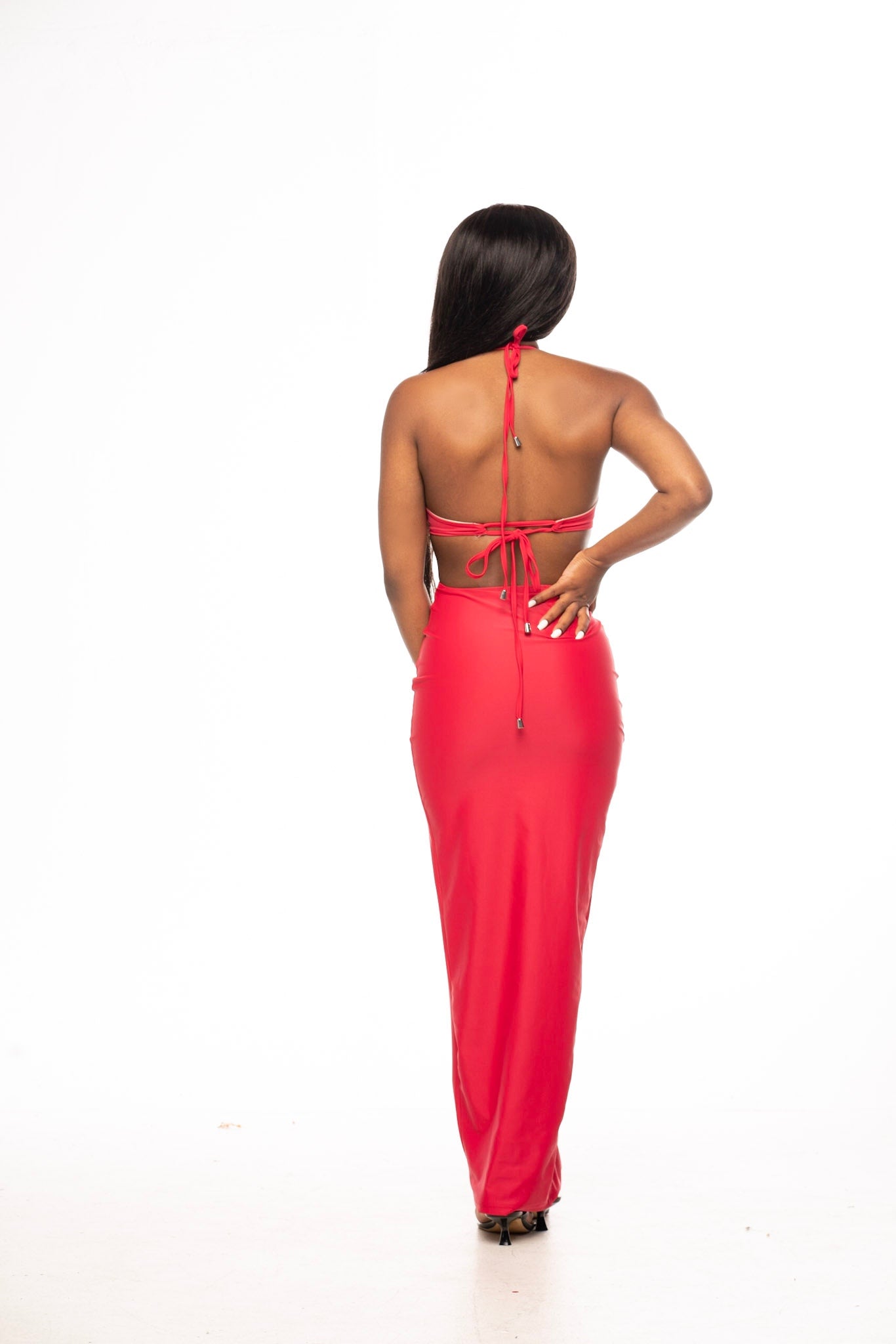 SABRINA MAXI DRESS IN PINK